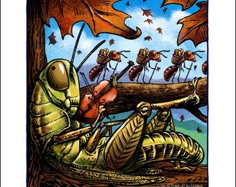 The Grasshopper and the Ants 8