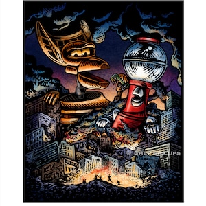 MST3K Attacks 8" x 10" Mystery Science Theater 3000 Art Print