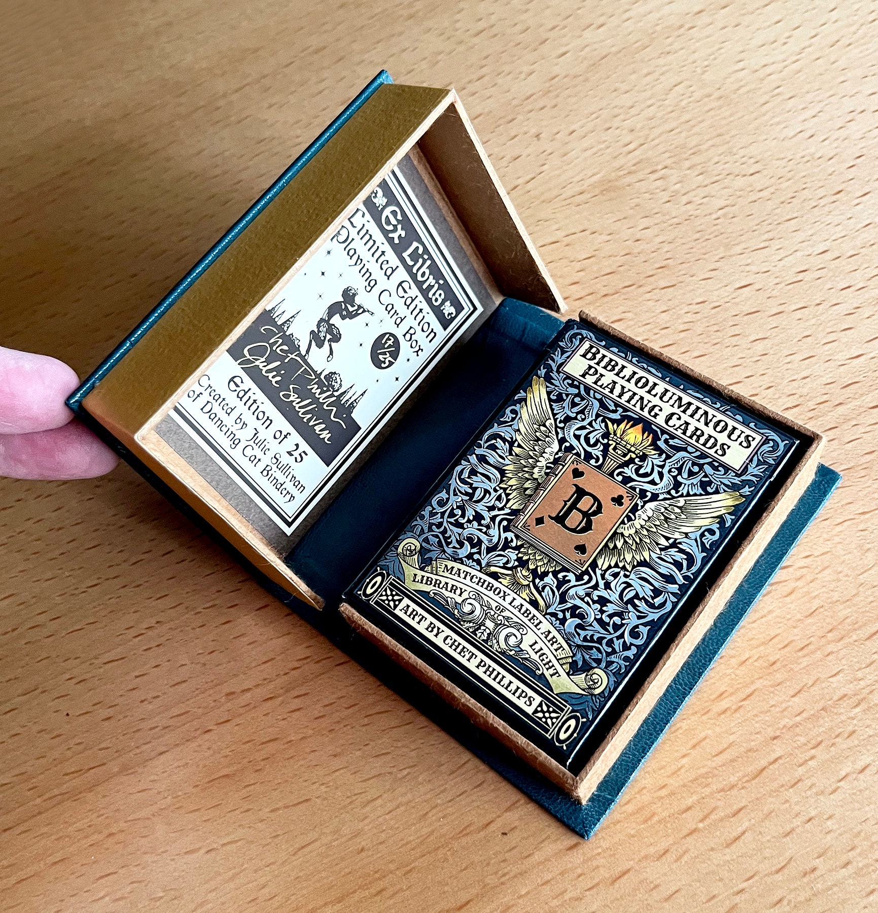Biblioluminous Card Deck With Limited Edition Custom Box - Etsy