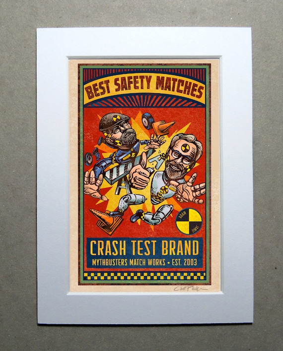 Mythbusters Matchbox Art- 5