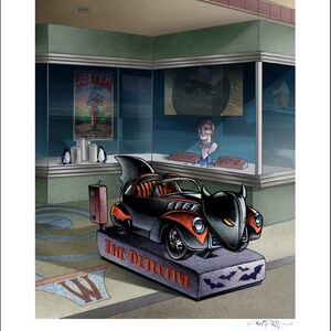 The Detective  Limited edition signed print