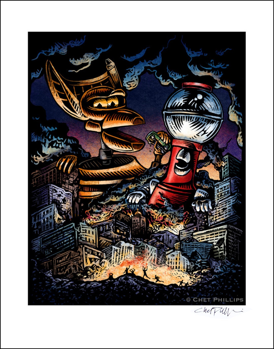 MST3K Attacks 11 X 14 Signed Print - Etsy