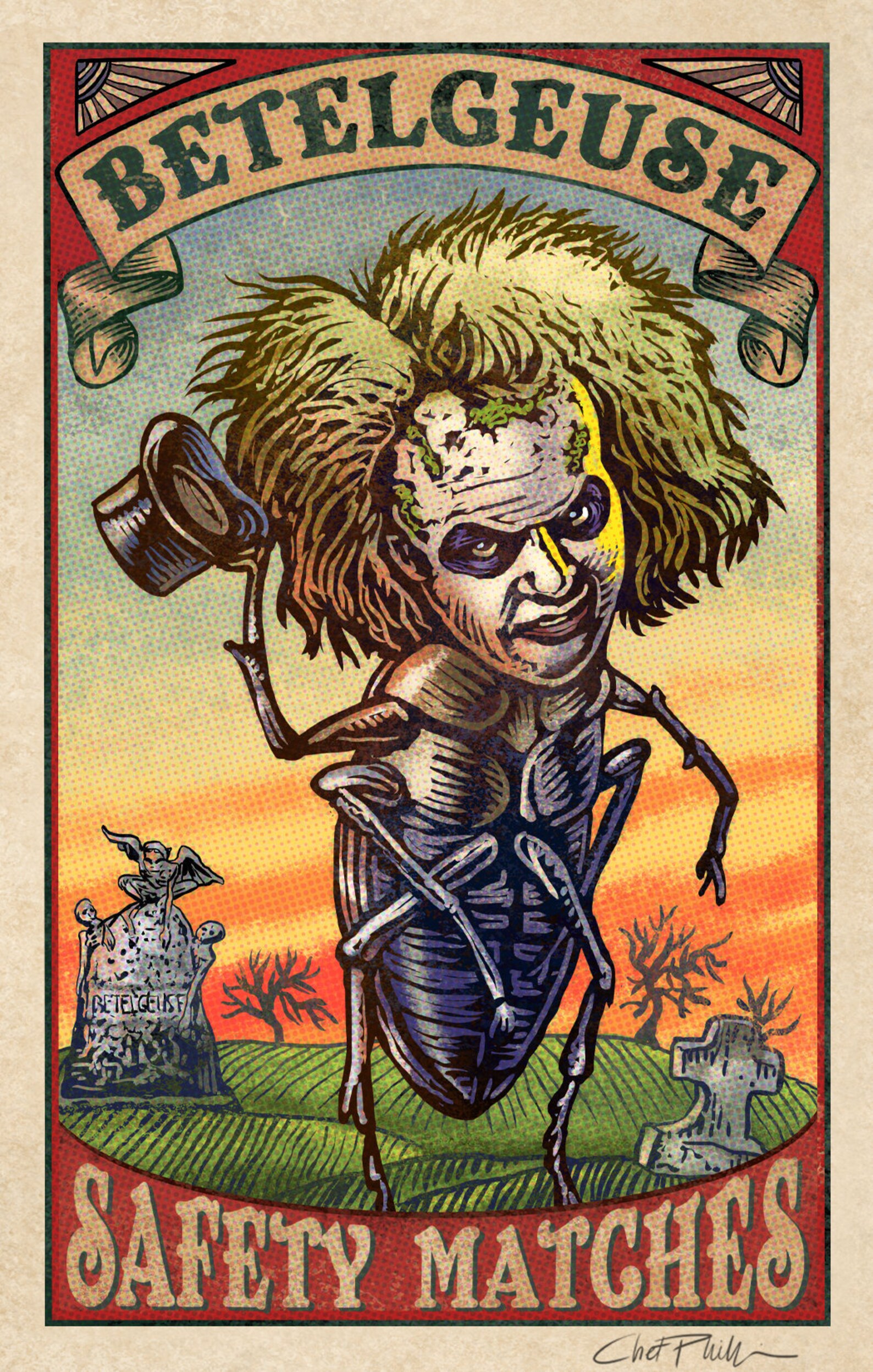 Betelgeuse Matches 5 X 7 Signed and Matted Print | Etsy