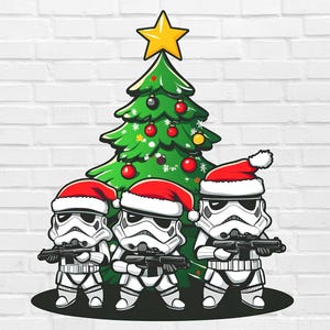 Weihnachten Star Wars PNG | Star Wars Weihnachten PNG | Star Wars Weihnachtsbaum PNG Sturmtruppen Mit Weihnachtsmütze Png Clipart Darth Vader Png