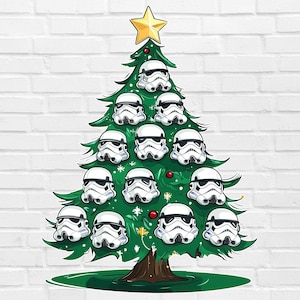 Star Wars Weihnachtsbaum PNG | Stormtrooper Weihnachten PNG | Rockin Rund PNG | Weihnachtslichter Png | Weihnachten Pyjama Pj Pjs Ornament Png
