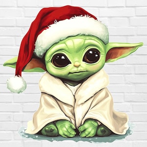 Star Wars Weihnachten PNG | Weihnachten Star Wars PNG | Weihnachten Grogu PNG | Baby Yoda Png Grogu Mit Weihnachtsmütze Clipart Mandalorian Darth Vader