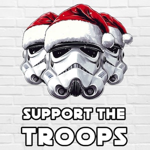 Star Wars Weihnachten PNG | Unterstütze die Truppen PNG | Weihnachts-Stormtrooper PNG | Frohe Sithmas Png | Darth Vader Png Star Wars Png Clipart