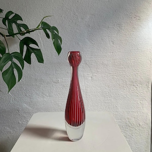 Kosta Boda Glasvase Colora Design Vicke Lindstrand