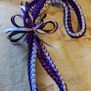 Double Braid Ribbon Lei image 6