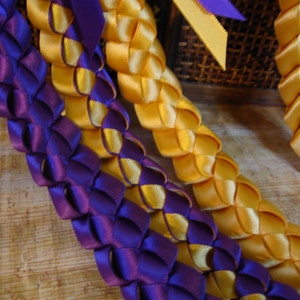 Triple Strand Ribbon Lei image 3