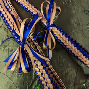 Double Braid Ribbon Lei image 7