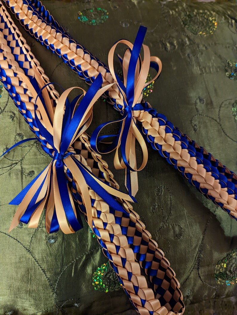 Double Braid Ribbon Lei image 7