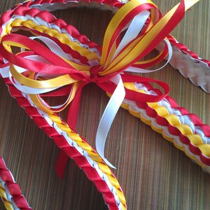 Double Braid Ribbon Lei image 2