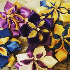 Ribbon Flowers are Fun!