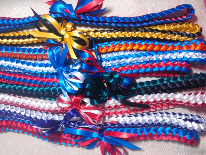 Single Braid Ribbon Lei image 4