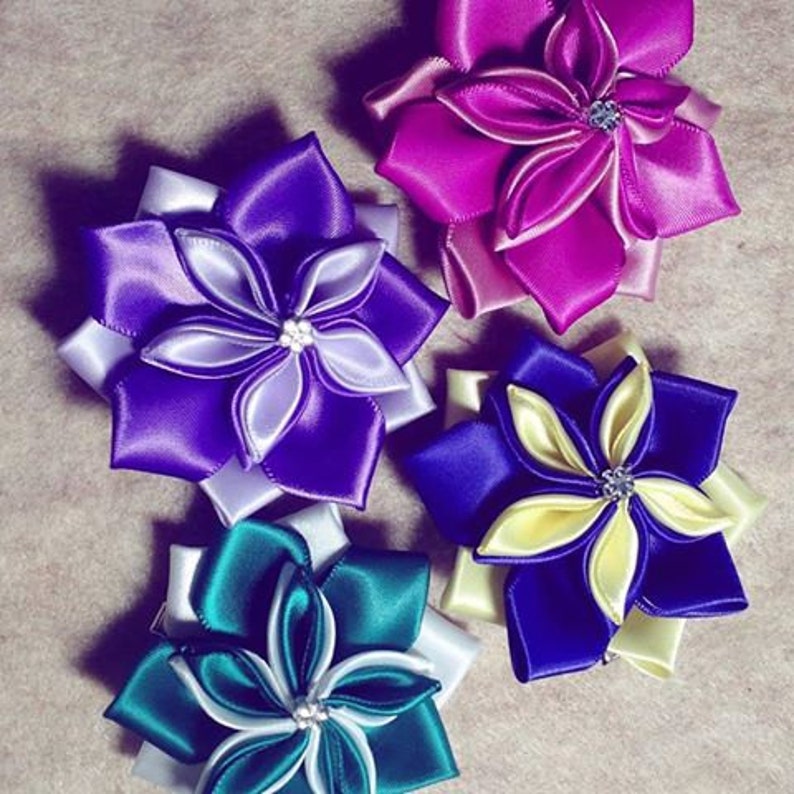 Ribbon Flowers are Fun image 2
