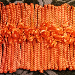 12-pack Single braid ribbon lei image 1