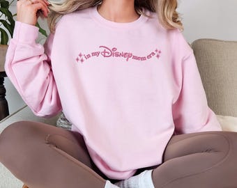 Embroidered Disney Mom Era Shirt, Family Vacation Tee