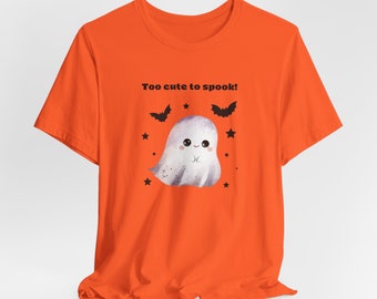 Camiseta de calabaza de Halloween, camiseta de otoño, camiseta de calabaza, camiseta de Halloween, regalos de Halloween, camiseta de otoño, camiseta linda de fantasma