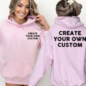 Retro Custom Text Hoodie, Vintage Personalized Birthday Sweatshirt, Add Your Own Text Hoodie, Mother&#39;s Day Gift, Gift for Woman Sweatshirt