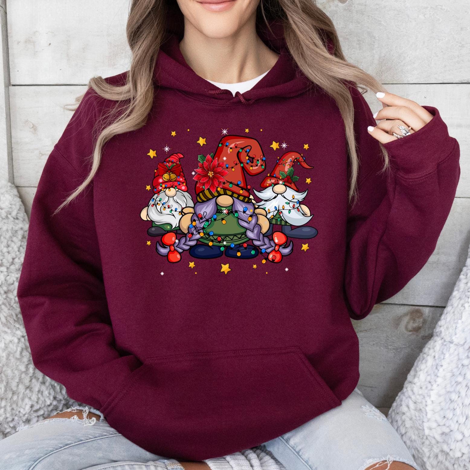 Christmas Dwarfs Sweatshirt, Merry Christmas Hoodie, Christmas Holiday Sweatshirt, Christmas Gift, Family Christmas Hoodie, Merry Christmas