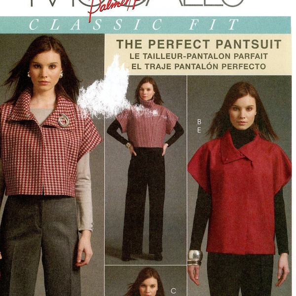 McCall's M5941 Pantsuit Wardrobe Jacket Three Lengths Pants Palmer Pletsch Size 8 10 12 14 Uncut Sewing Pattern 2009