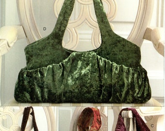 Vogue V8347 Accessories Four Handbags Bags Purse Uncut Sewing Pattern 2006