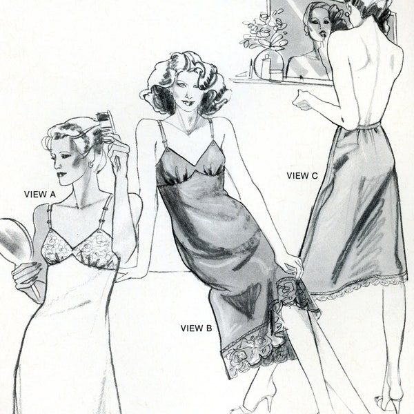 Full Slip Pattern Etsy