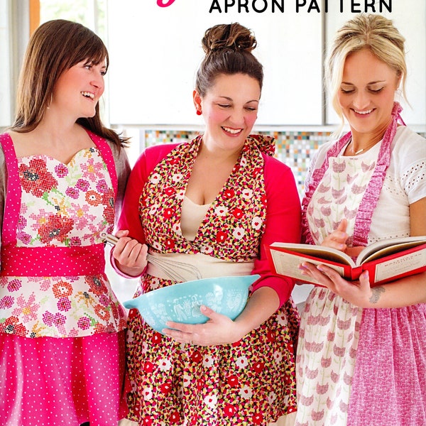 The Flirty Dozen Apron Pattern 3 Tops 3 Skirts Caroline Fairbanks Critchfield Uncut Sewing Pattern 2015