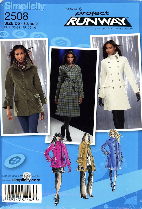 R5 Simplicity Sewing Pattern 2508 Misses Jackets 14-16-18-20-22
