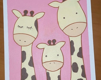 Giraffe Family