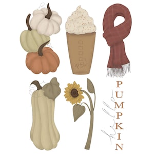 Tall Fall Cookie Cutter STL Set (instant download)