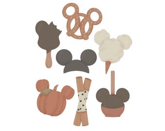 Autumn Park Treats Cookie Cutter STL Set (instant download)