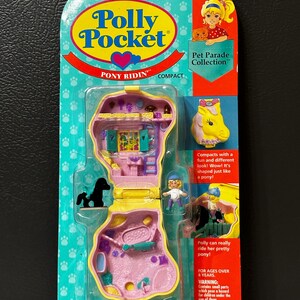 New in Package Vintage Polly Pocket 1994 - Polly Pocket Pony Ridin&#39;