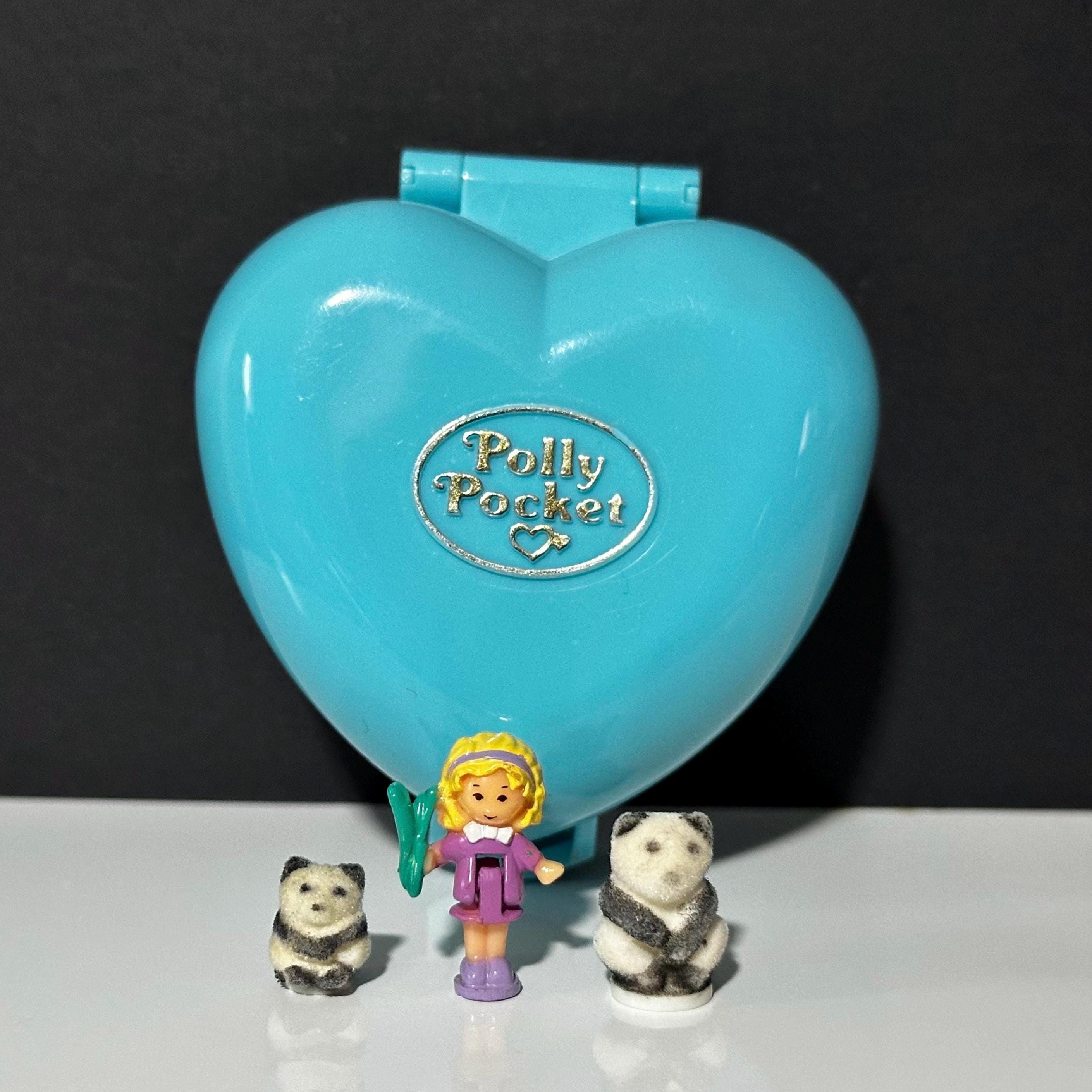 100% Complete 1993 Vintage Polly Pocket Pretty Pandas