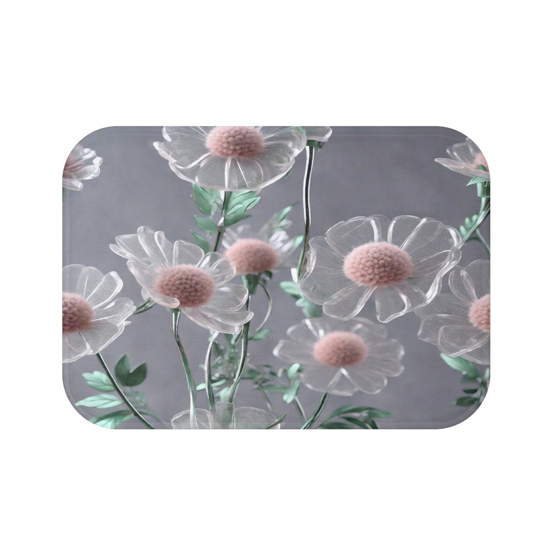 Flower Bath Mat - Etsy