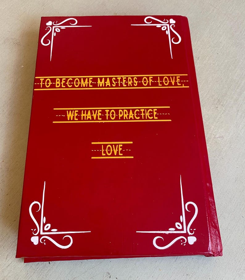 The Mastery of Love by Don Miguel Ruiz Custom Hardcover Rebind Etsy