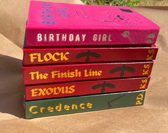 CUSTOM ORDERS- Custom Handmade Hardcover Rebound Book