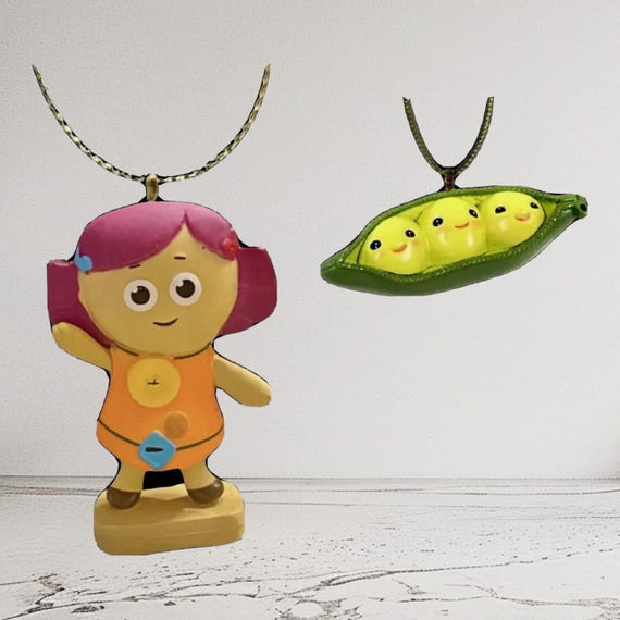 Toy Story Dolly Doll Peas In Pod PVC Ornament 2