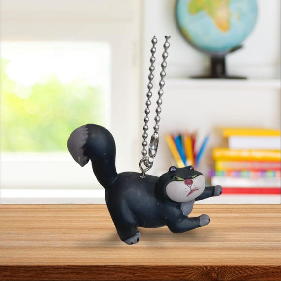 Llavero De Gato Con Lentejuelas Para Fiestas Infantiles 6 U | Meses Sin