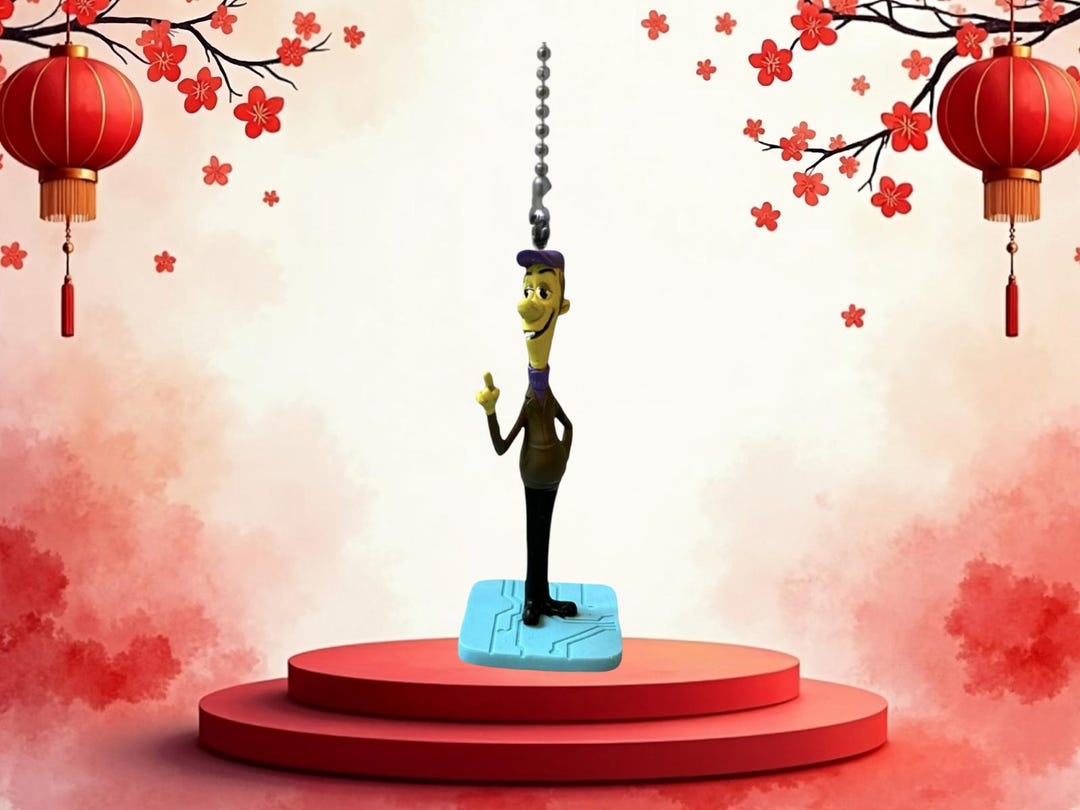 Wreck It Ralph Breaks Internet Spamley Fan Lamp Light Pull Chain Figure ...