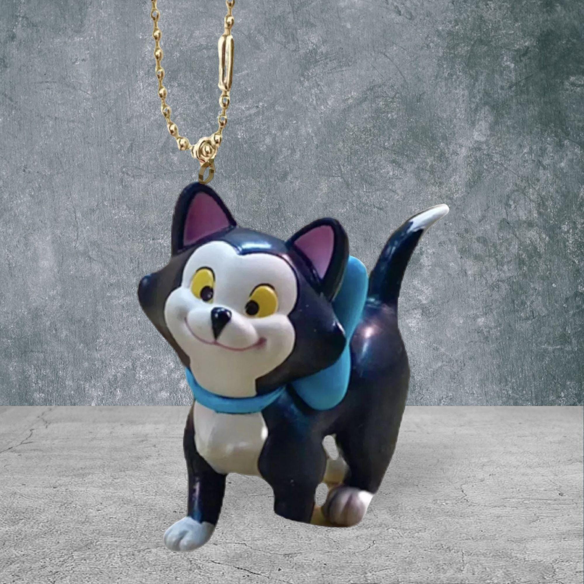 Figaro Cat Keychain Dangler Ornament Figure Figurine Minnie