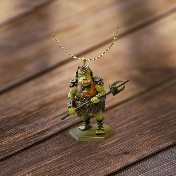 Star Wars Gamorrean Guard Ornament Figure 4” Figurine Charm Last Jedi PVC  New Custom