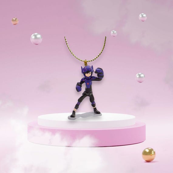 ディズニー ベイマックス ヒロ PVC オーナメント フィギュア ホリデー