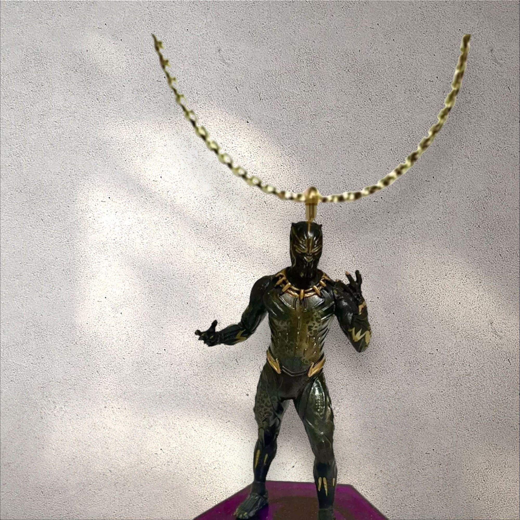 Chain Black Panther Killmonger Necklace Panther Killmonger