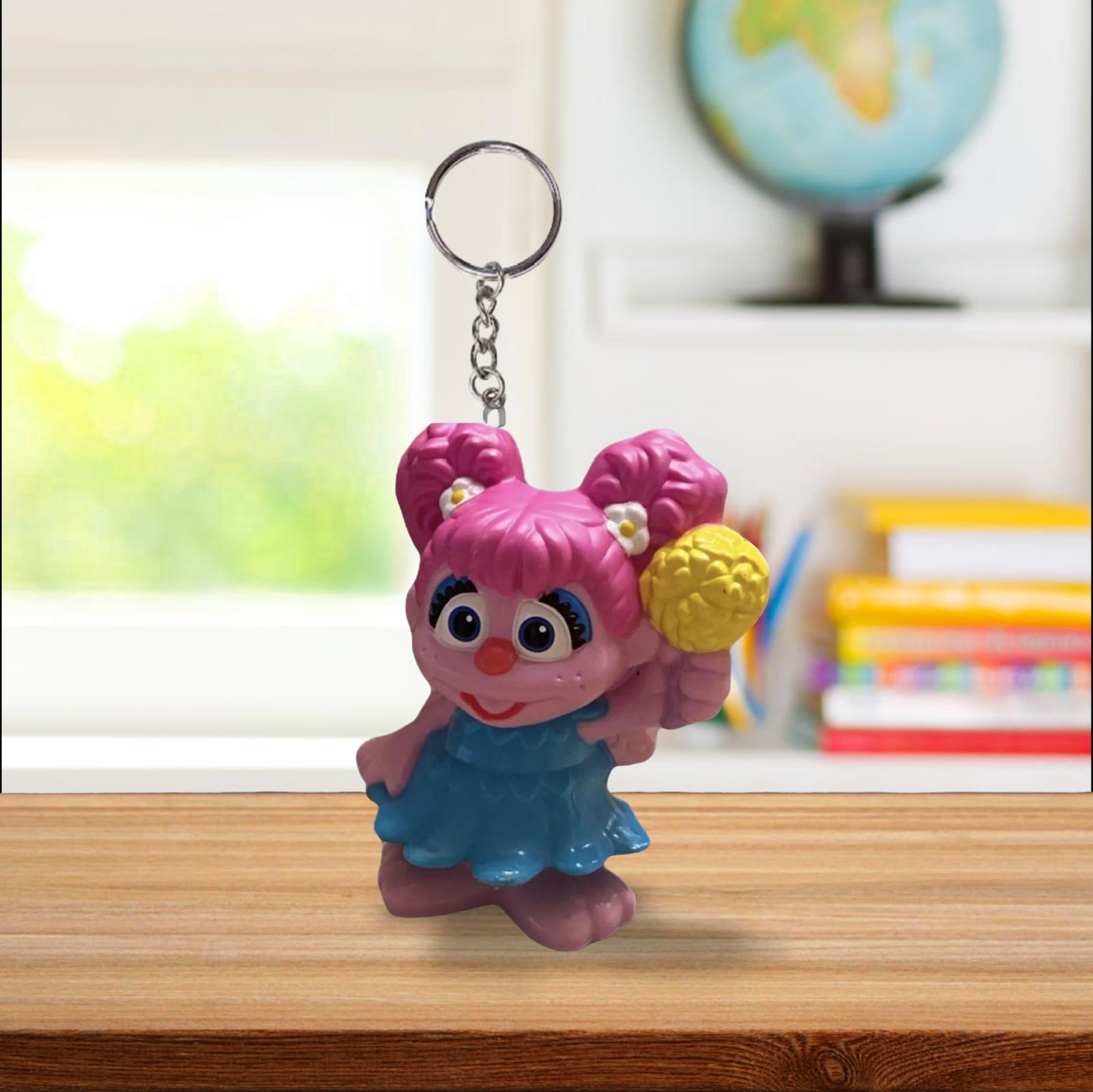 Abby Cadabby PVC Key Ring Keychain Figure Figurine Charm From Elmo