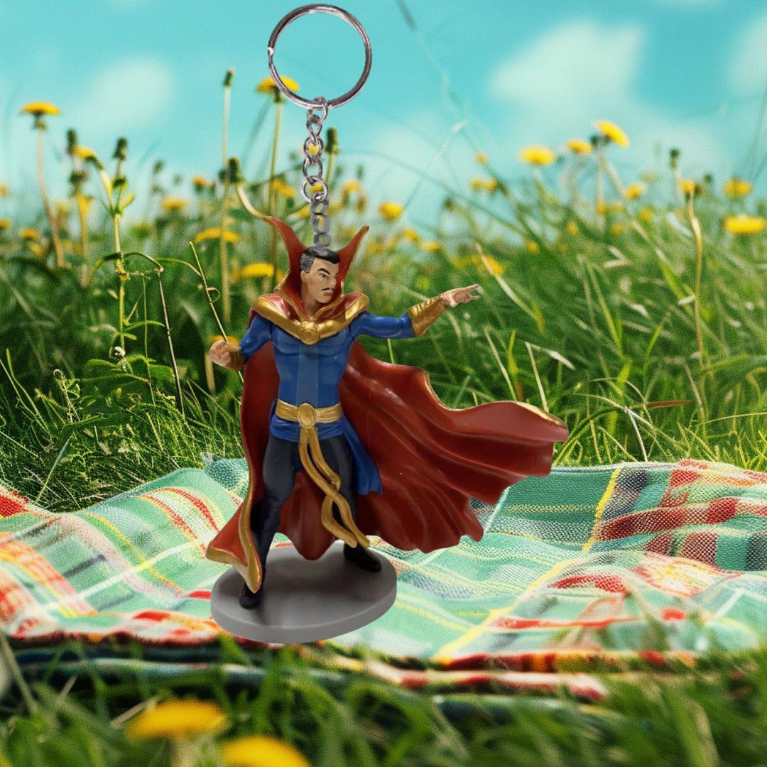 Doctor Strange Marvel Avengers Key Ring Keychain Ornament Figurine ...