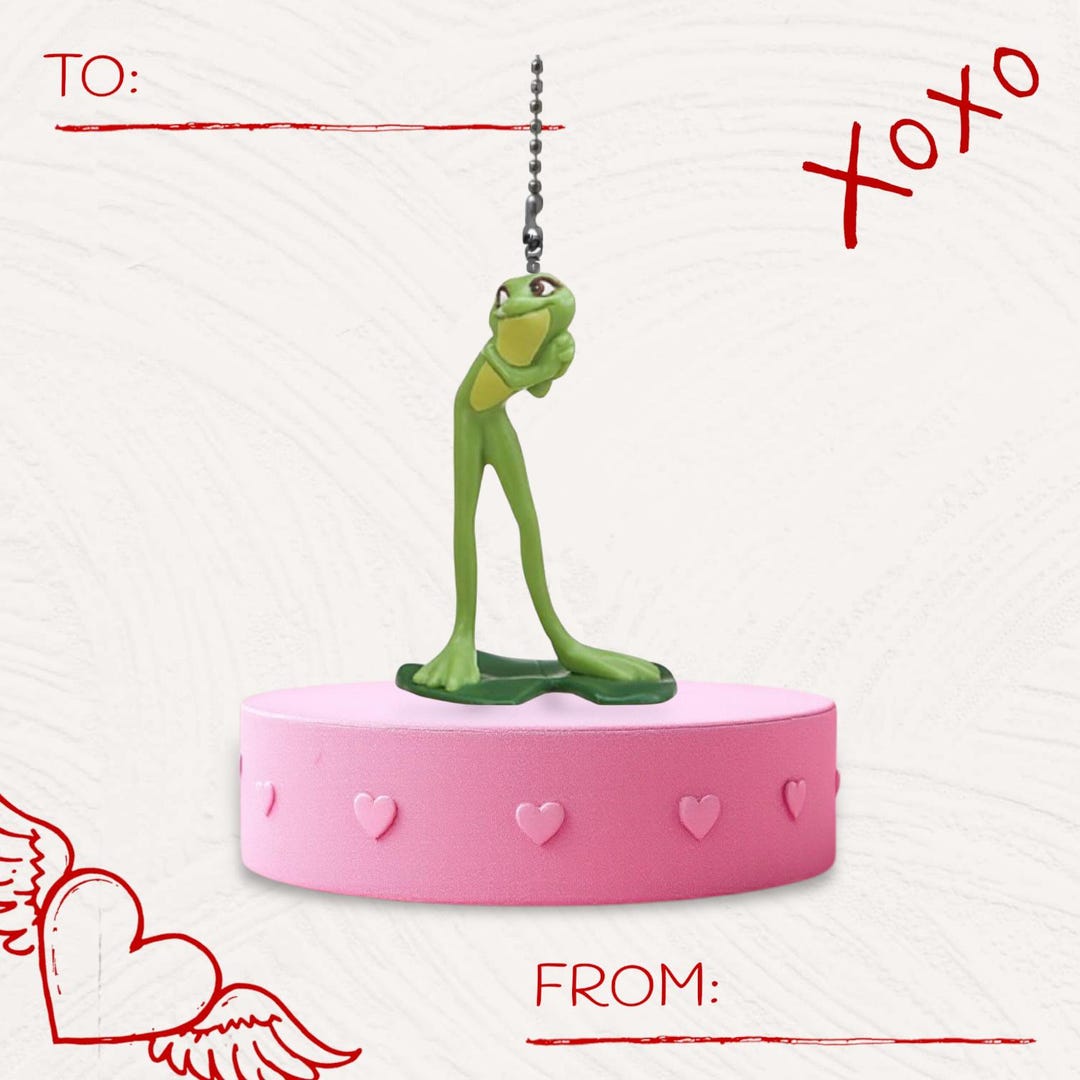 Princess & Frog Tiana as Frog PVC Fan Light Lamp Pull Chain Figure ...