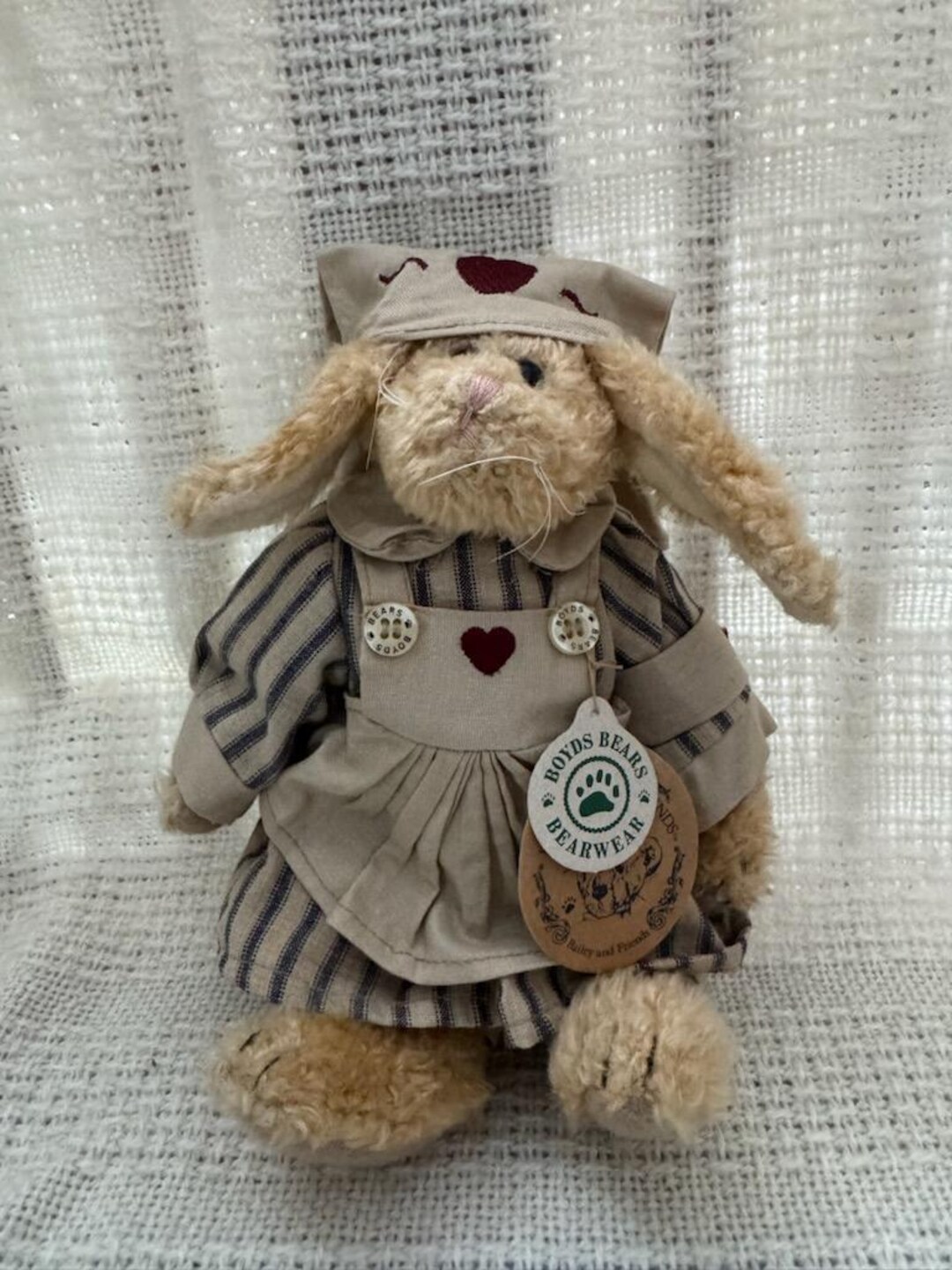 Boyds Bears & Friends “emily Babbit…the Rabbit” Plush – Dressed Bunny ...