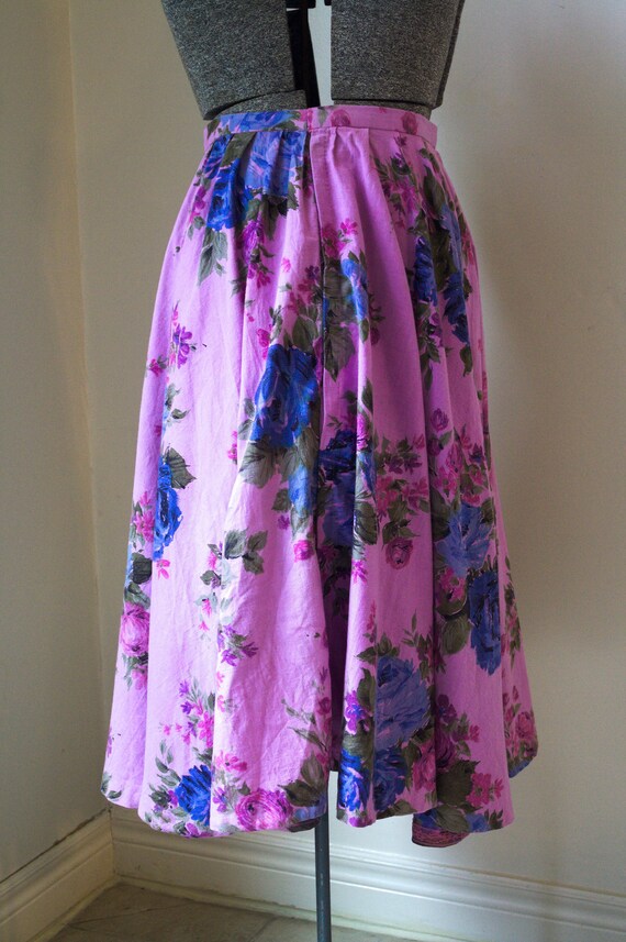 Freed Purple Full Circle Skirt